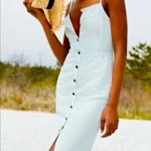 Robins egg blue summer dress